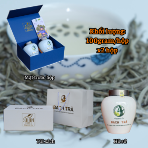 Alternative view of Set quà – Bạch Trà Shan Tây Côn Lĩnh (Organic EU)