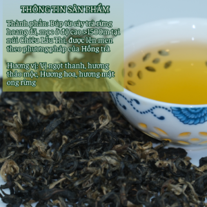 Alternative view of Hồng Shan tiên – Hồng trà rừng gói 100g